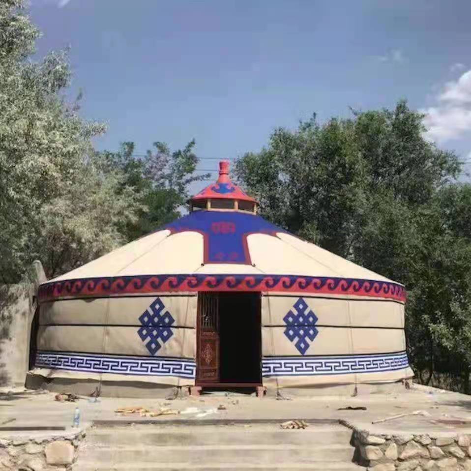 農(nóng)家樂蒙古包帳篷廠家 河南蒙古包廠家 蒙古包廠家批發(fā)